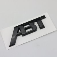 Емблема ABT черна, снимка 1 - Аксесоари и консумативи - 40888934