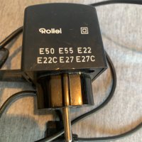 ЗАРЯДНО УСТРОЙСТВО Rollei за  светкавици E50 E55 E22C E22 E27C E27  , снимка 2 - Друга електроника - 42143352