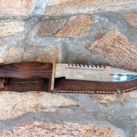 Ловен нож ръчна изработка, снимка 4 - Ножове - 33881940