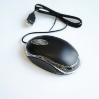 Оптична мишка Budget светеща USB DPI=800, снимка 2 - Клавиатури и мишки - 38644426