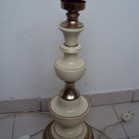 Настолна лампа -75 см с нов абажур, снимка 4 - Настолни лампи - 35097373