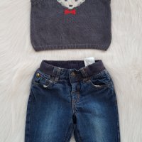 Пуловер без ръкав 4-6 месеца, снимка 8 - Панталони и долнища за бебе - 39225533