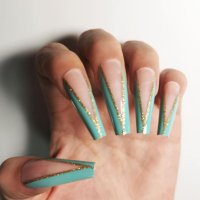 	👑 💗Ново ! Комплект Разкошни Press-on Изкуствени Нокти 24 броя 💋 КОД : nail575💗 👑 💋, снимка 5 - Продукти за маникюр - 42290616