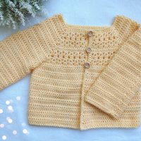 Детска плетена жилетка, снимка 1 - Детски пуловери и жилетки - 42231664