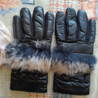 Кожени ръкавици , снимка 1 - Ръкавици - 36363475