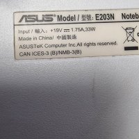 Малък лаптоп за части Asus  E203N 10,1 , снимка 8 - Части за лаптопи - 41632525