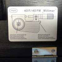 Пасиметър Mahr 40F/4FM "Millimar" 0-25mm dial indicating micrometers, снимка 2 - Други инструменти - 44383051