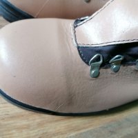 Кожени нови високи български обувки Младост 44 номер, снимка 2 - Мъжки боти - 40448268