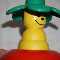 Vintage Рядка LEGO Музикална играчка ябълка Primo Duplo Musical Apple Toy 2973 Roly Poly, снимка 6 - Колекции - 44225955