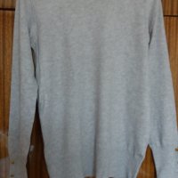 Сив тънък пуловер, снимка 8 - Блузи с дълъг ръкав и пуловери - 42015875