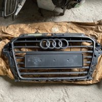 Предна решетка черна за Audi A3. 2012 -2016, снимка 1 - Части - 39602125