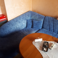 Ъглов диван с опция сън 2.50/2.50см, снимка 1 - Спални и легла - 44651883