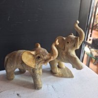 двойка статуетки слончета, снимка 1 - Статуетки - 40976874