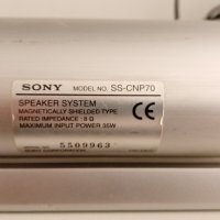 Център SONY SS-CNP 70, снимка 3 - Тонколони - 41840589