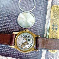 Немски ръчен винтидж часовник Fbu, снимка 5 - Антикварни и старинни предмети - 42549441