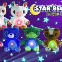 2в1 Плюшена играчка и проектор звездно небе Star Belly, снимка 1 - Плюшени играчки - 34705536