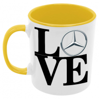 Чаша Mercedes LOVE, снимка 7 - Чаши - 36138914