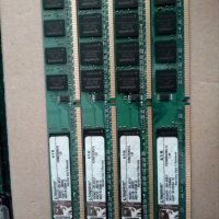 DDR2 RAM 4x1Gb за настолен компютър, снимка 2 - RAM памет - 34077370