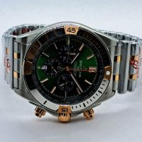 Мъжки луксозен часовник Breitling Chronomat три цвята , снимка 15 - Мъжки - 41566322