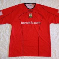 Барнет Англия 2004/05 оригинал футбол MATCH WORN тениска O'NEILLS фланелка с номер 18 DEAN SINCLAIR, снимка 2 - Футбол - 41887625