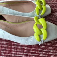 Обувки естествена кожа без пета, снимка 3 - Дамски ежедневни обувки - 41821891