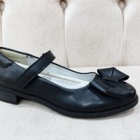 Официални черни обувки, снимка 1 - Детски обувки - 42000739