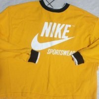 Nike Sportswear дамска жълта блуза овърсайз номер л м, снимка 7 - Блузи с дълъг ръкав и пуловери - 39571444