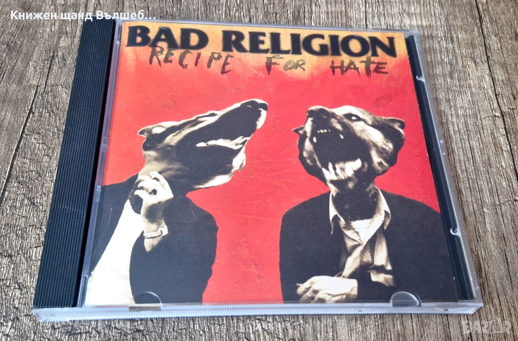 Компакт Дискове - Рок Метъл: Bad Religion - Recipe For Hate, снимка 1