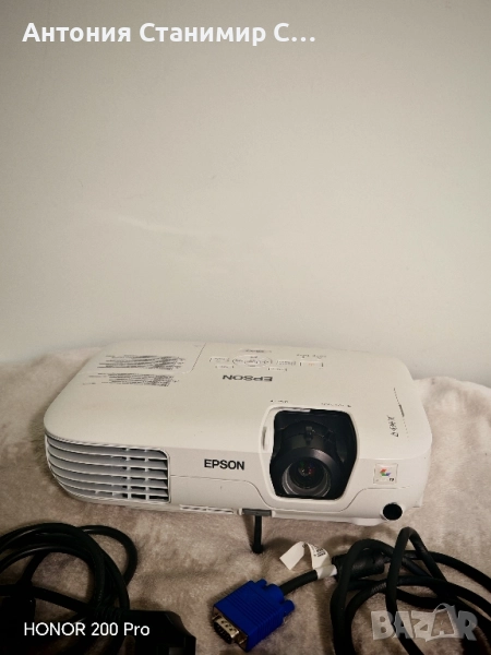 epson eb-x7 projector ПРОМОЦИЯ , снимка 1