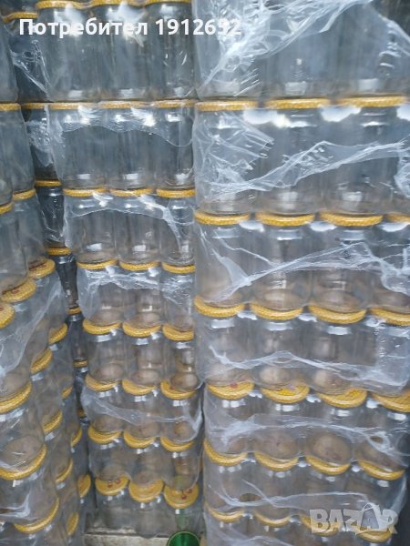 Продава нови буркани-0.720мл.с нови капачки ф.82мм., снимка 1