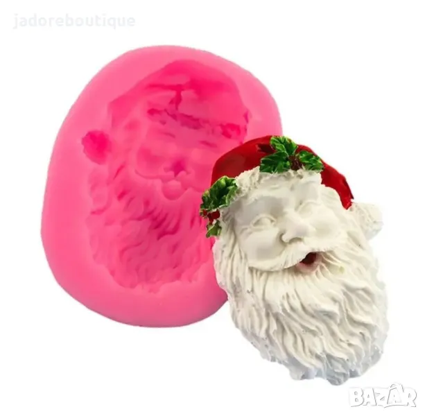Силиконов молд Дядо Коледа, снимка 1