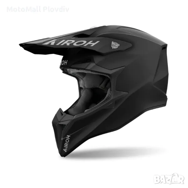 Каска Airoh Wraaap Color Black Matt, снимка 1
