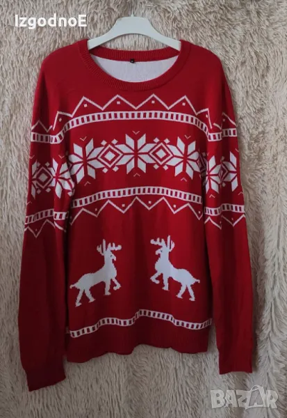 XL/XXL Коледен пуловер , снимка 1