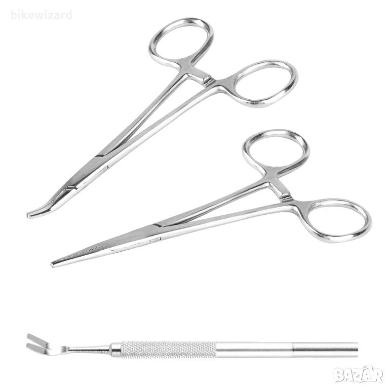 Комплект от 2 бр. клещи  12,5 см заключващи НОВИ, снимка 1