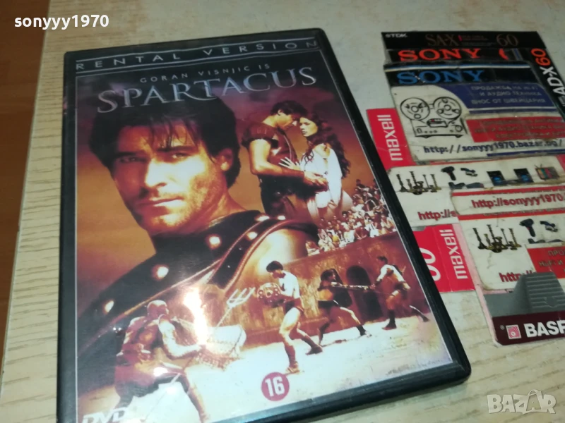 SPARTACUS DVD 1106252025, снимка 1