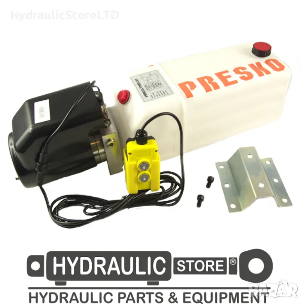 Електрическа помпа с двойно действие - хидравлична 12V 2000W, снимка 1