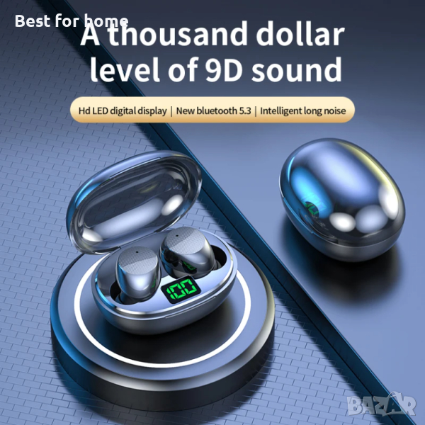 Слушалки Bluetooth 5.3, K20, TWS, снимка 1