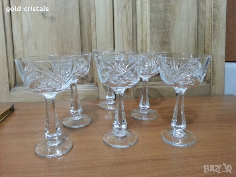 Кристални чаши серия Зорница , снимка 1