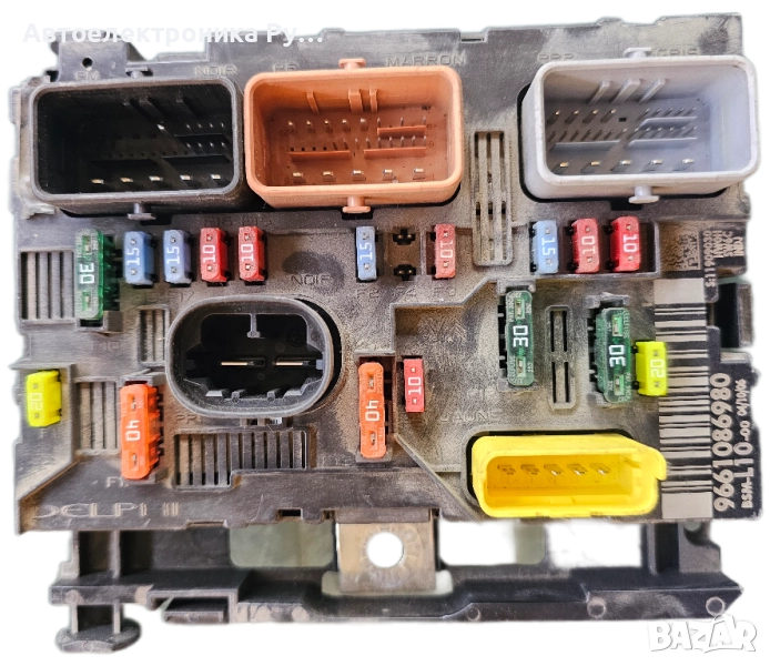 BSM модул Peugeot 207 1.6 16V 109 конски сили 9661086980, снимка 1
