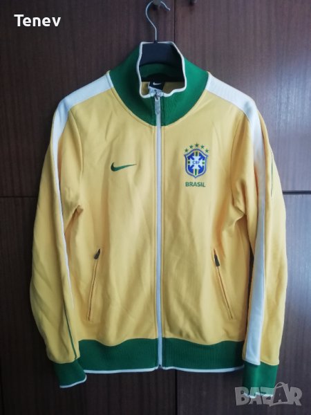 Brazil Nike N98 Brasil оригинално горнище Бразилия Найк размер S, снимка 1