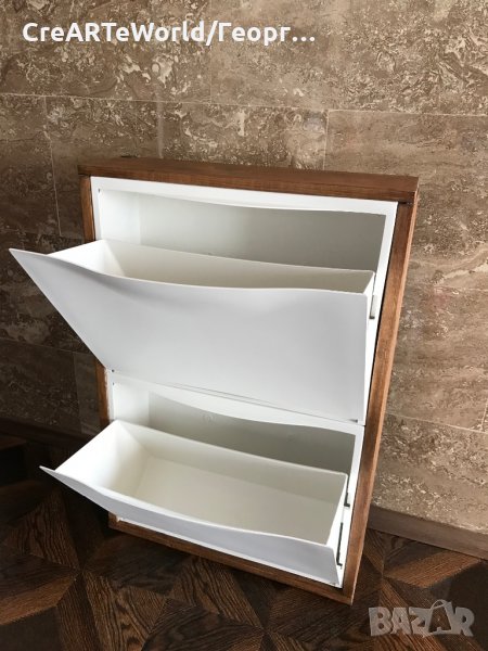 Шкаф за обувки/съхранение 2 бр./к-т, снимка 1