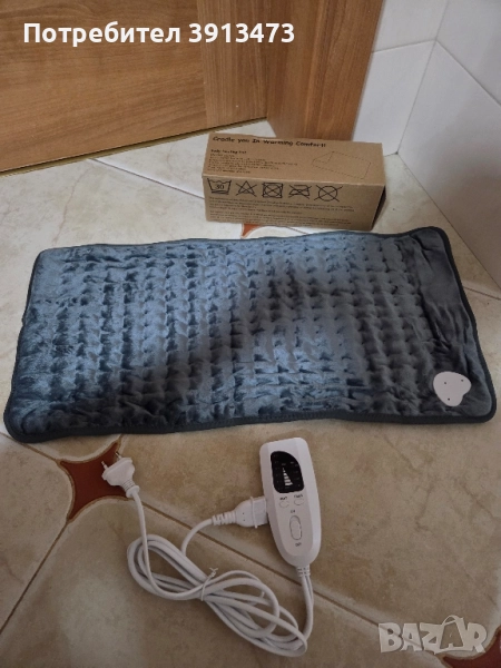 Чисто нова нагревателна подложка за тяло 60×30см, снимка 1