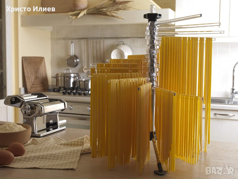 Прясна паста Поставка Уред за сушене на паста Marcato , снимка 1