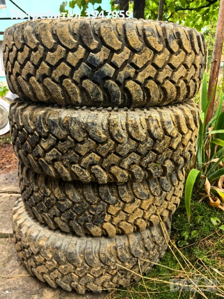 Гуми с джанти Safari 540 235/75/15. За Suzuki Vitara/Samurai/Djimny и др., снимка 1