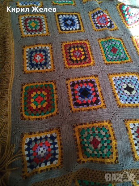 Каре постелка плетена 26009, снимка 1