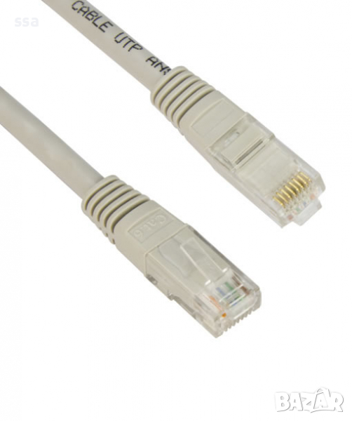 Пач Кабел -0.5m- LAN UTP Cat6 Patch Cable -0.5m- лан кабел Lan Cable - NP611-0.5m **, снимка 1