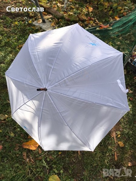 Рекламен чадър с дървена дръжка, снимка 1