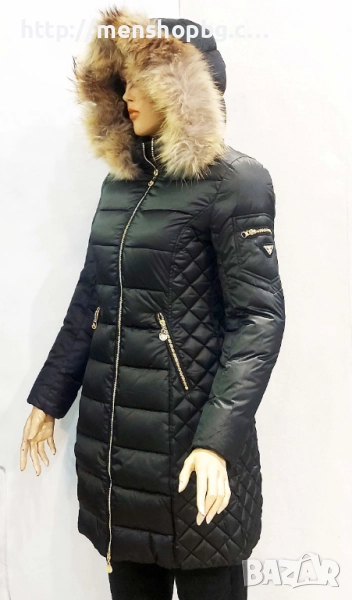 Дамско яке с естествен пух код 15 - 1, снимка 1