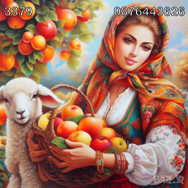 ДИАМАНТЕН ГОБЛЕН с Български мотиви, снимка 1