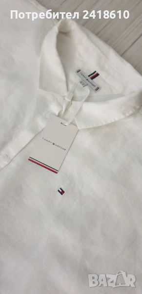 Tommy Hilfiger 100%  Лен / Womens Shirt Oversize  Size XL НОВО!  ОРИГИНАЛ! Дамска Ленена Риза!, снимка 1